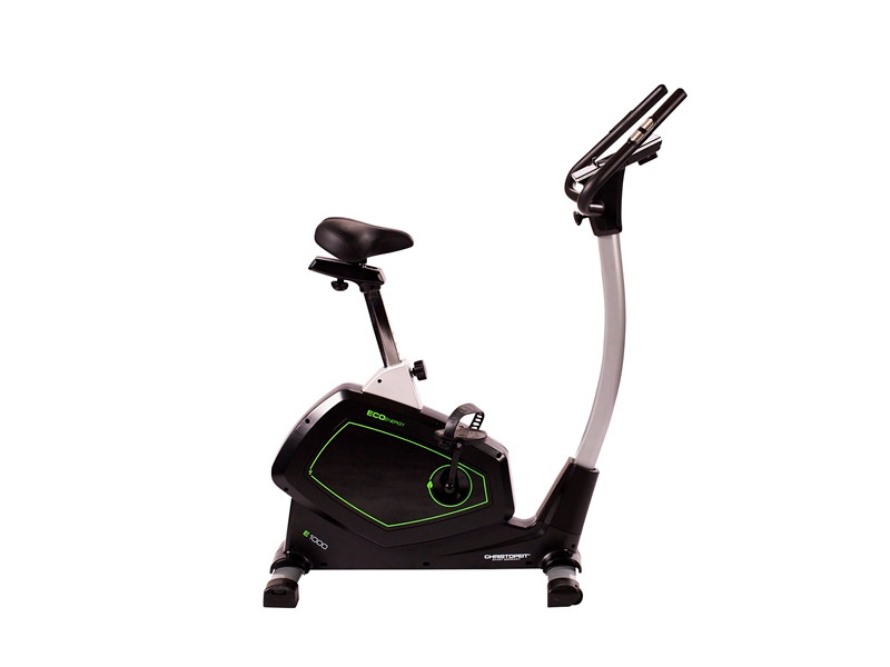 CHRISTOPEIT Heimtrainer Ergometer Eco 1000 mit KinoMap APP und Generatortechnik