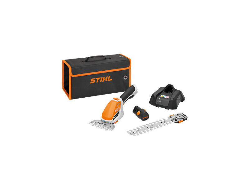 STIHL Akku Gras- & Strauchschere HSA 26 - mit Akku AS2 und Ladegerät AL1