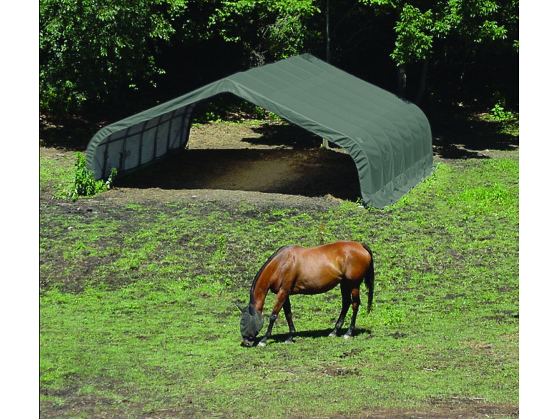 SHELTERLOGIC Weidezelt - Foliengarage 40,9m²