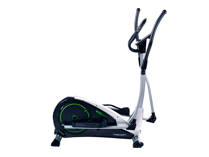 CHRISTOPEIT Crosstrainer Ergometer Eco 2000 mit KinoMap APP und Generatortechnik