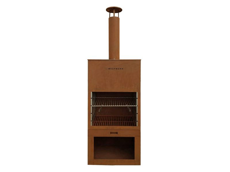 WESTMANN Grill und Gartenkamin rost