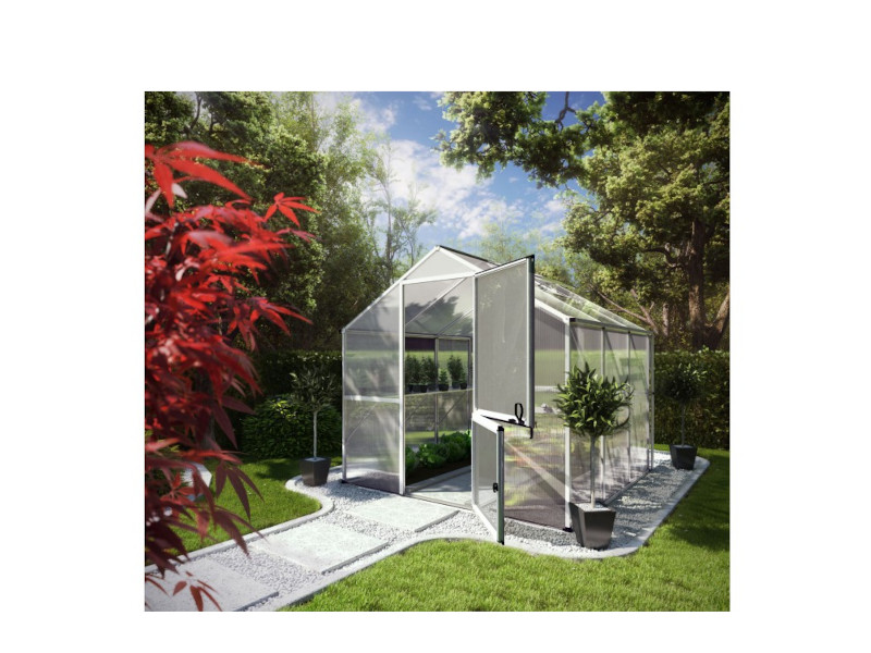 KGT Gewächshaus CALLAS III  BLANK - 227 x 227 cm - 6mm Vergl.