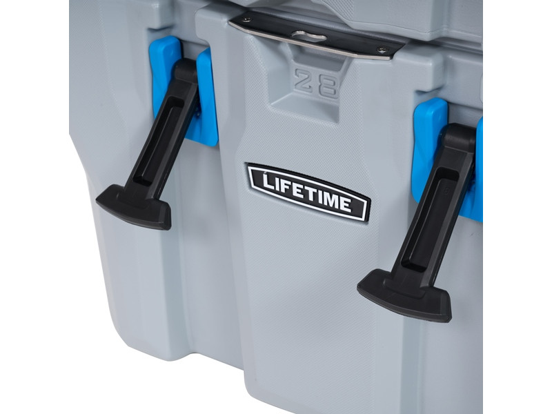 LIFETIME Kühlbox 26,5 Liter Volumen grau