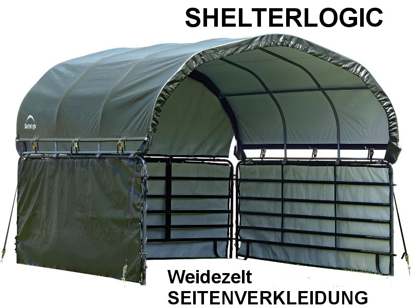 SHELTERLOGIC Weidezelt - Foliengarage Seitenverkleidung