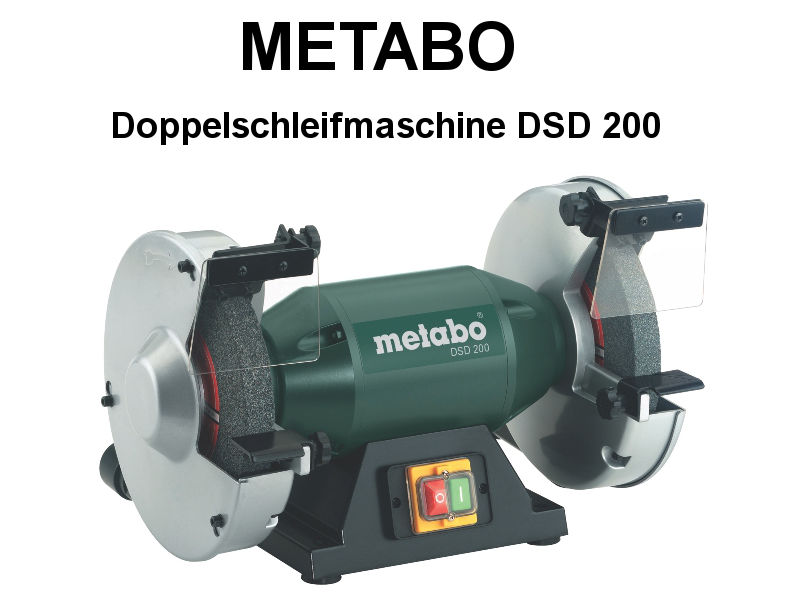 METABO Doppelschleifmaschine DSD 200, Schleifbock DSD200