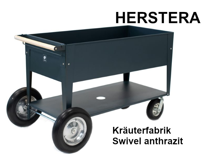 HERSTERA Kräuterfabrik SWIVEL 120x60x80 anthrazit