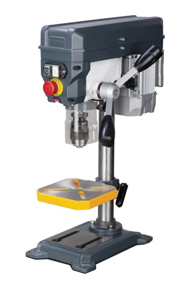 OPTIMUM Tischbohrmaschine mit Keilriemenantrieb DQ 14 230V