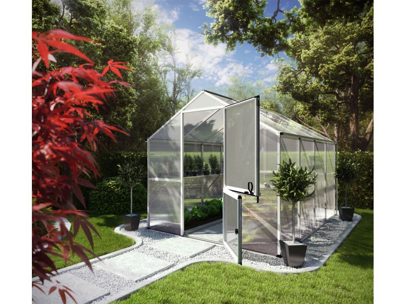 KGT Gewächshaus CALLAS IV  BLANK - 227 x 300 cm - 6mm Vergl.