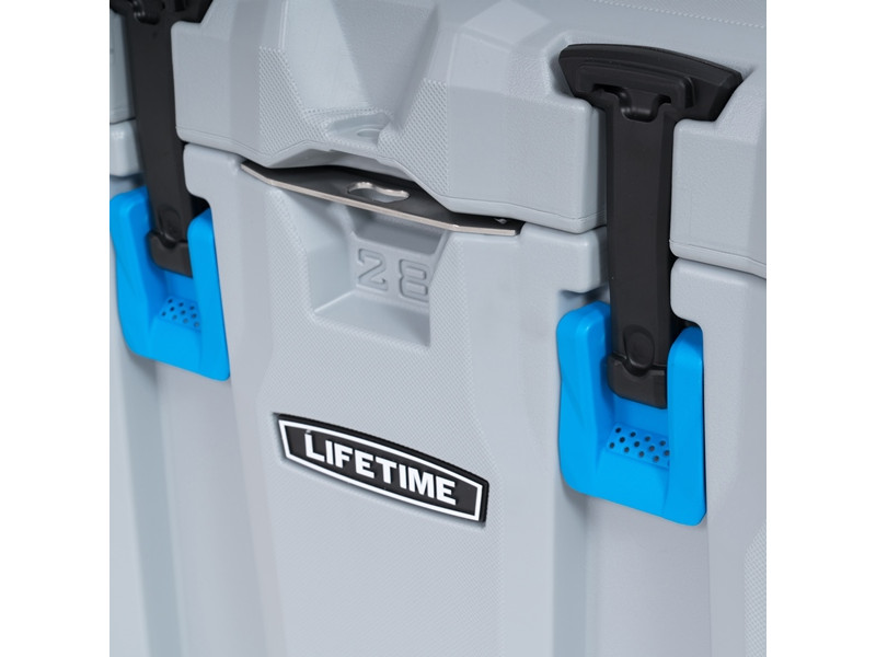 LIFETIME Kühlbox 26,5 Liter Volumen grau