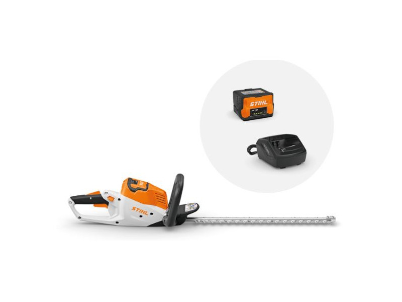 STIHL Akku Heckenschere HSA 50 mit Akku AK 10 und Ladegerät AL 101