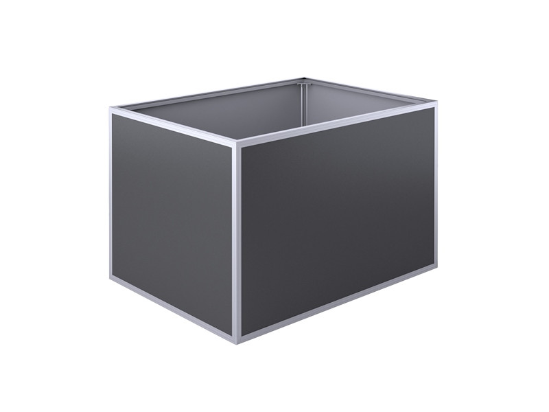 KGT Aluminium-Hochbeet 130 ANTHRAZIT 77 x 121 x 91 cm