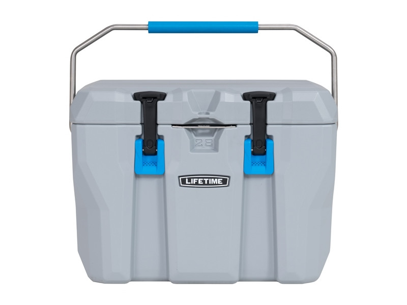 LIFETIME Kühlbox 26,5 Liter Volumen grau