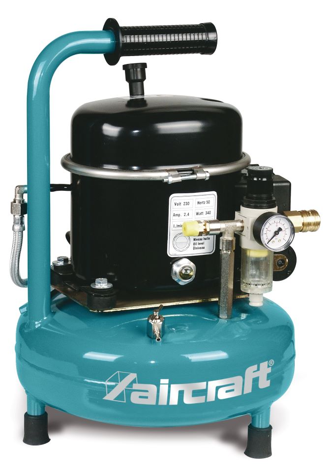 AIRCRAFT Kompresssor tragbar AIRBOY SILENCE 50 PRO - 8 bar - 2000100
