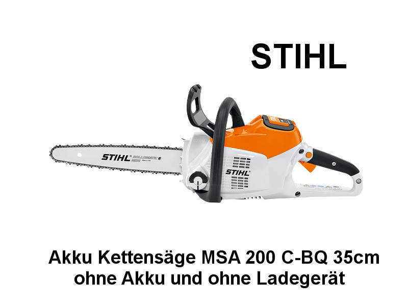 Stihl Stihl Akku-Motorsäge MSA 200 C-B 35cm ohne Akku und Ladegerät MA03  200 0013