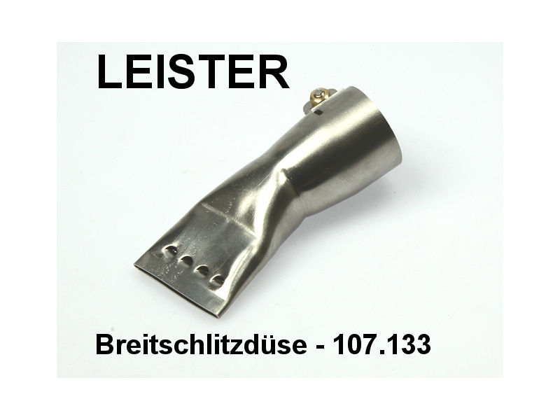 ST AT 40mm gelocht 107133 Leister Breitschlitzdüse für TRIAC S 