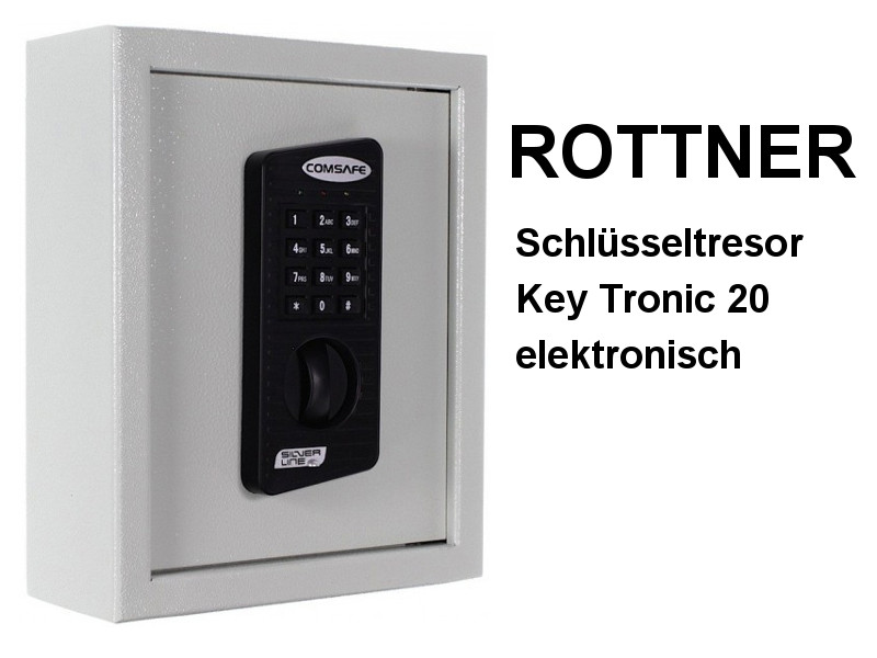 Rottner Schlüsseltresor Keytronic 20 Elektronikschloss