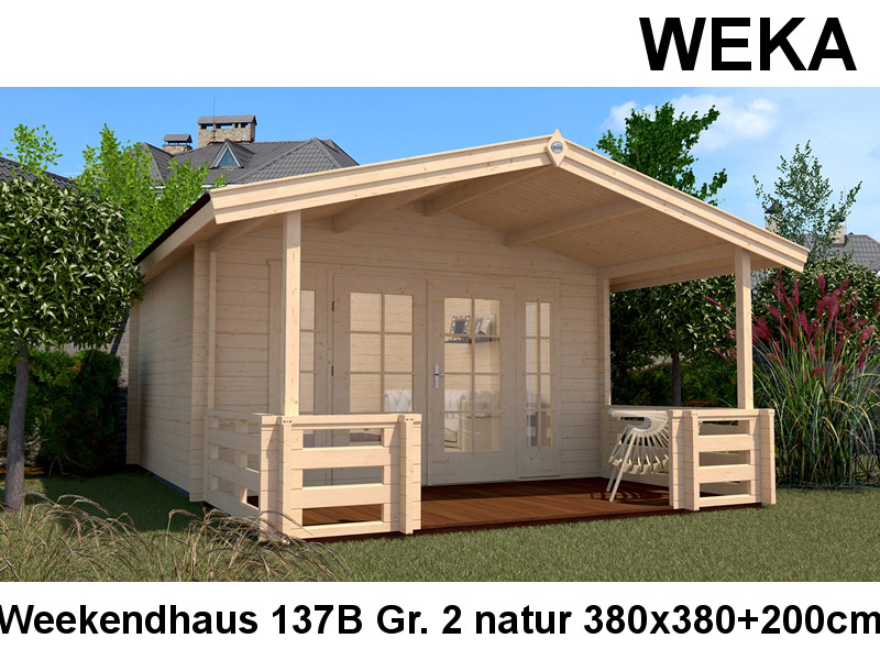 WEKA Gartenhaus Weekendhaus 137 B G... | Haus-Gartenwelt.at