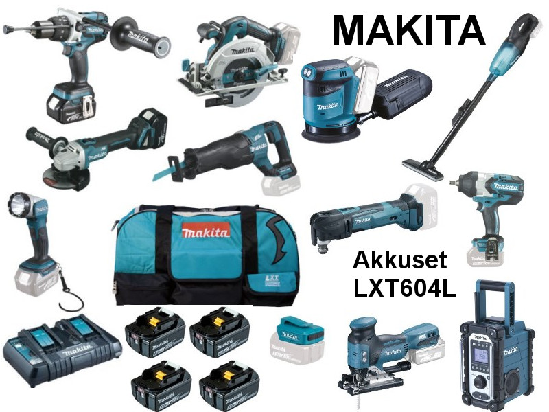 Makita Akku Set Lxt604l Dlx5034t Haus Gartenweltat